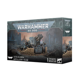 Games Workshop Warhammer 40K: Unit:  Astra Militarum Krieg Artillery Team