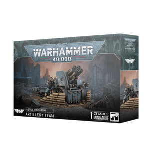 Games Workshop Warhammer 40K: Unit:  Astra Militarum Krieg Artillery Team