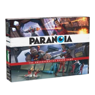 Modiphius Paranoia; The uncooperative Board Game
