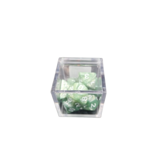 Critical Hit Collectibles Critical Hit Collectibles Lime Green Fusion Polyhedral 7 Die Set