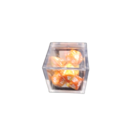 Critical Hit Collectibles Critical Hit Collectibles Orange / Yellow Fusion Polyhedral 7 Die Set