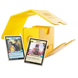 Gamegenic Star Wars Unlimited Twin Suns Deck Pod Yellow