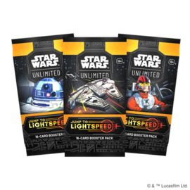 Fantasy Flight Games Star Wars Unlimited TCG:  Jump To Lightspeed Booster Pack