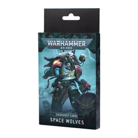 Games Workshop Warhammer 40K: Datasheet Cards: Space Wolves
