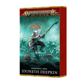 Games Workshop Warhammer AOS: Warscroll Cards: Idoneth Deepkin