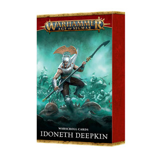Games Workshop Warhammer AOS: Warscroll Cards: Idoneth Deepkin