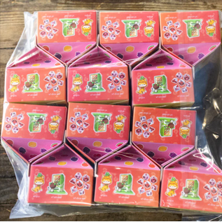 1985 Games 1985 Games: Milk Carton Mystery Dice:  Kawaii Cats Set of 12