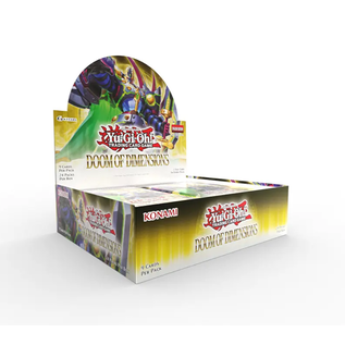 Konami YGO: Doom of Dimensions Core Booster Display