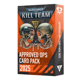 Games Workshop Warhammer 40K: Kill Team Approved Ops Card Pack 2025