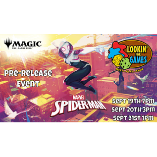 Wizards of the Coast MTG Prerelease Event:  Marvel's Spider-man: Take Home Kit -