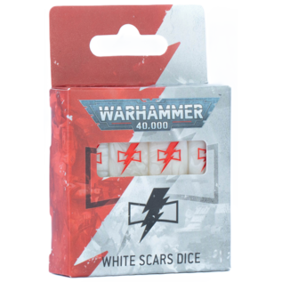 Games Workshop Warhammer 40K: Dice:  White Scars