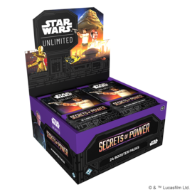 Fantasy Flight Games SWU: Star Wars Unlimited TCG:  Secrets of Power Booster Display