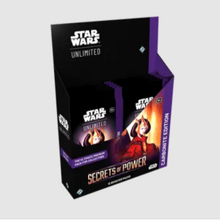 Fantasy Flight Games SWU: Star Wars Unlimited TCG:  Secrets of Power Carbonite Edition Display