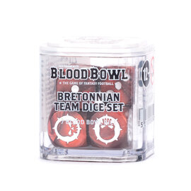Games Workshop Bloodbowl: Bretonnian Team Dice Set