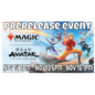 Wizards of the Coast MTG Prerelease Event:  Avatar: The Last Airbender Take Home Kit -