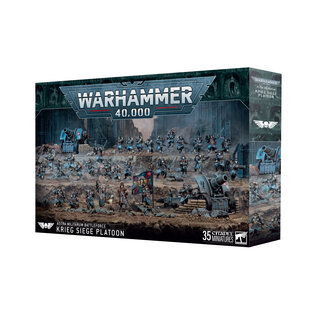 Games Workshop Warhammer 40K: Battleforce Astra Militarum Krieg Siege Platoon