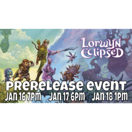 Wizards of the Coast MTG Prerelease Event:  Lorwyn Eclipsed Sunday 2HG 1pm