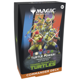 Wizards of the Coast MTG: Universes Beyond: Commander Teenage Mutant Ninja Turtles Turtle Power!
