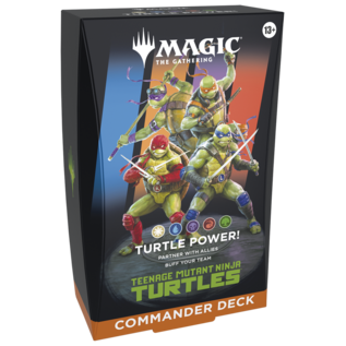 Wizards of the Coast MTG: Universes Beyond: Commander Teenage Mutant Ninja Turtles Turtle Power!