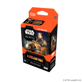 Fantasy Flight Games SWU: Star Wars Unlimited TCG:  A Lawless Time Spotlight Deck: Leia Organa