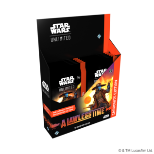 Fantasy Flight Games SWU: Star Wars Unlimited TCG:  A Lawless Time Carbonite Edition Display