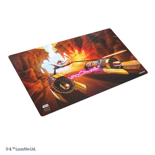 Gamegenic SWU: Star Wars Unlimited TCG: Accessories: A Lawless Time Game Mat Anakin's Podracer