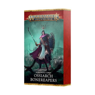 Games Workshop Warhammer AOS: Warscroll Cards: Ossiarch Bonereapers
