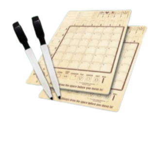 KTBG Lairs Dry Erase Boards (2 Pack)