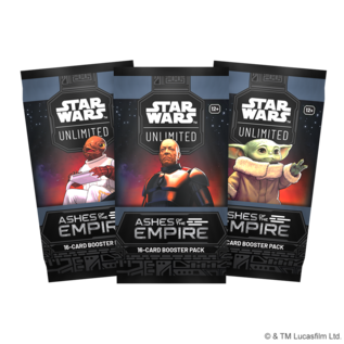 Fantasy Flight Games SWU: Star Wars Unlimited TCG:  Ashes of the Empire Booster Pack
