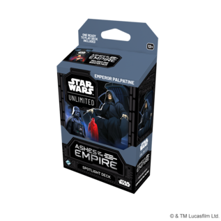 Fantasy Flight Games SWU: Star Wars Unlimited TCG:  Ashes of the Empire Spotlight Deck: Emperor Palpatine