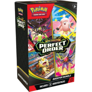 Pokemon International Pokemon TCG: ME03: Mega Evolution 3: Perfect Order Booster Bundle