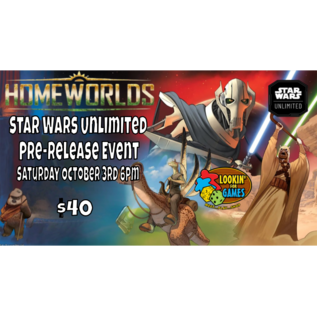 Fantasy Flight Games SWU: Star Wars Unlimited: Prerelease Event