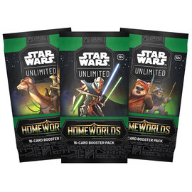 Fantasy Flight Games SWU: Star Wars Unlimited TCG:  Homeworlds Booster Pack