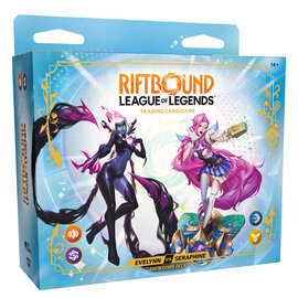 Riot Games Riftbound League of Legends TCG:  Radiance: Evelynn vs Seraphine Showdown Deck