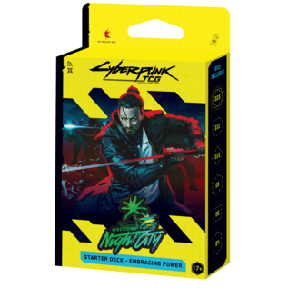Weirdco Cyberpunk TCG: Welcome to Night City Starter Deck: Embracing Power