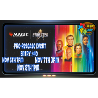 Lookin' For Games MTG Pre-Release Event:  Star Trek Nov 8th 1 pm