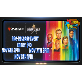 Lookin' For Games MTG Pre-Release Event:  Star Trek Nov 6th 7 pm