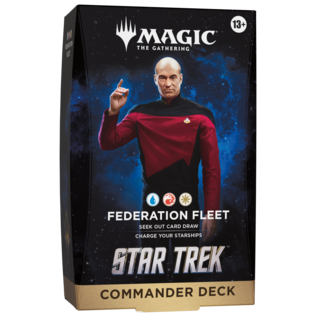 Wizards of the Coast MTG: Universes Beyond: Commander Star Trek Federation Fleet