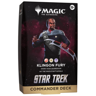 Wizards of the Coast MTG: Universes Beyond: Commander Star Trek Klingon Fury