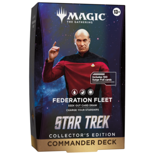 Wizards of the Coast MTG: Universes Beyond: Commander Star Trek Collector's Federation Fleet