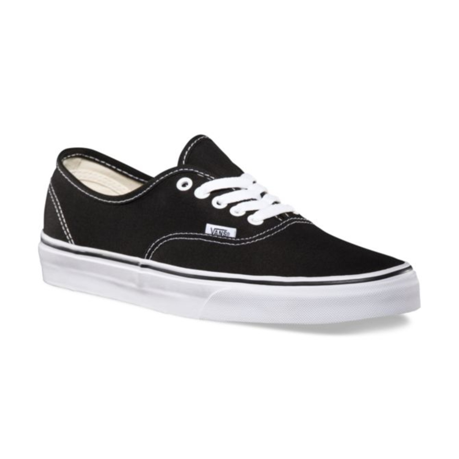 Vans Authentic (Black) Men's Skate Shoes-10, Size: Large