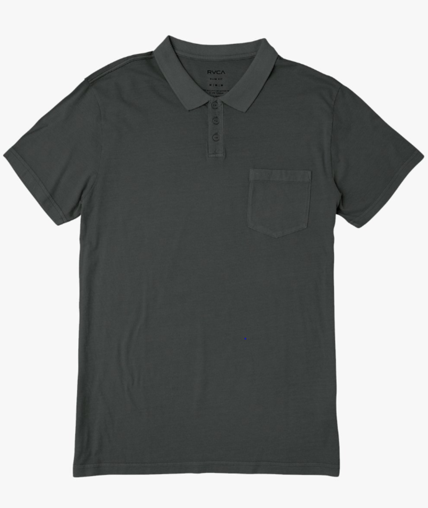 RVCA Mens PTC Pigment Short Sleeve Polo Shirt