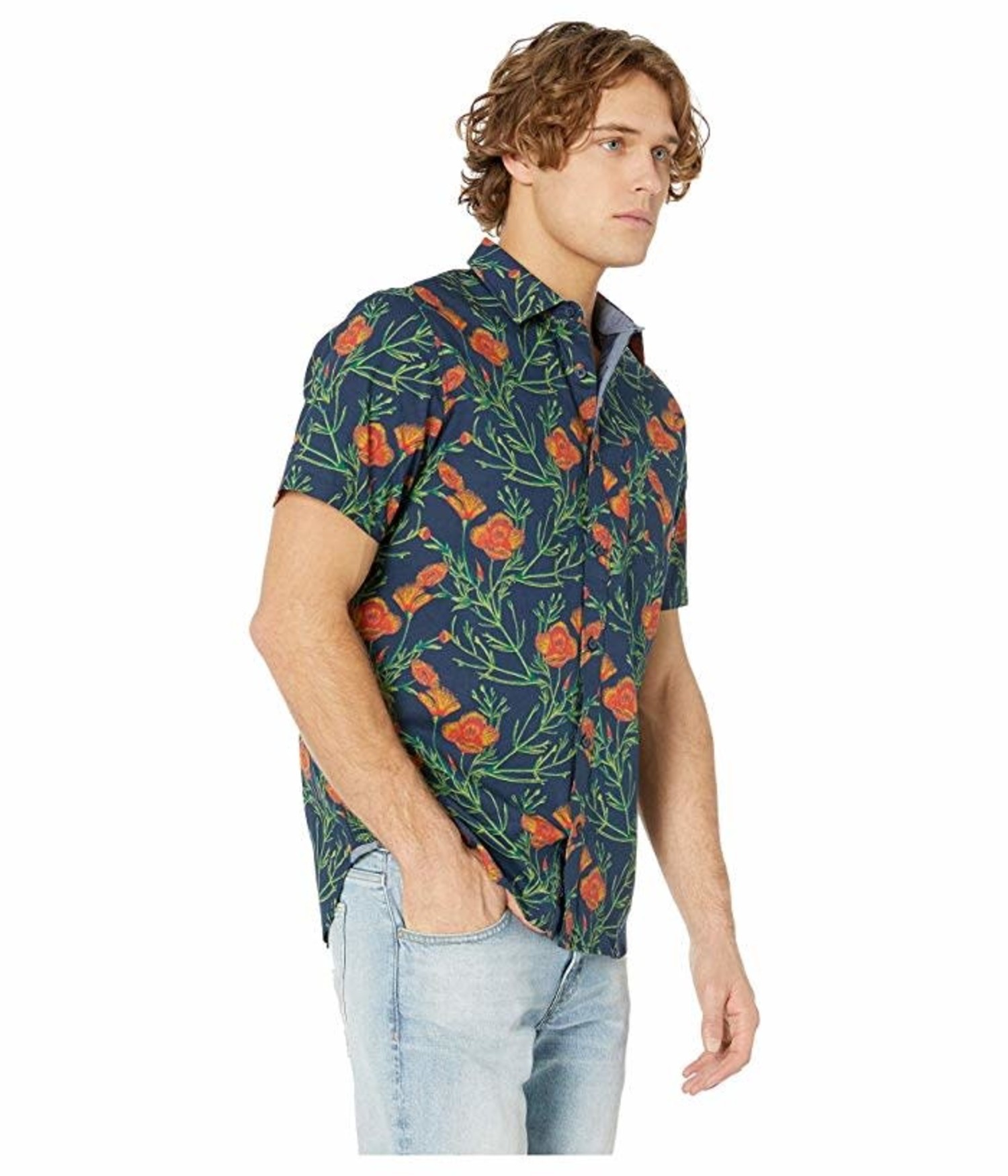 vans button shirt