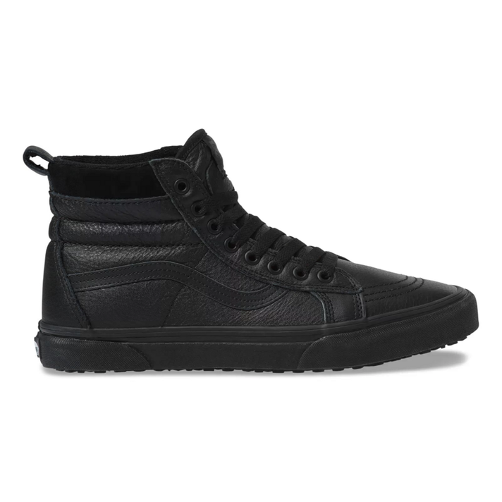 vans sk8 hi black on feet