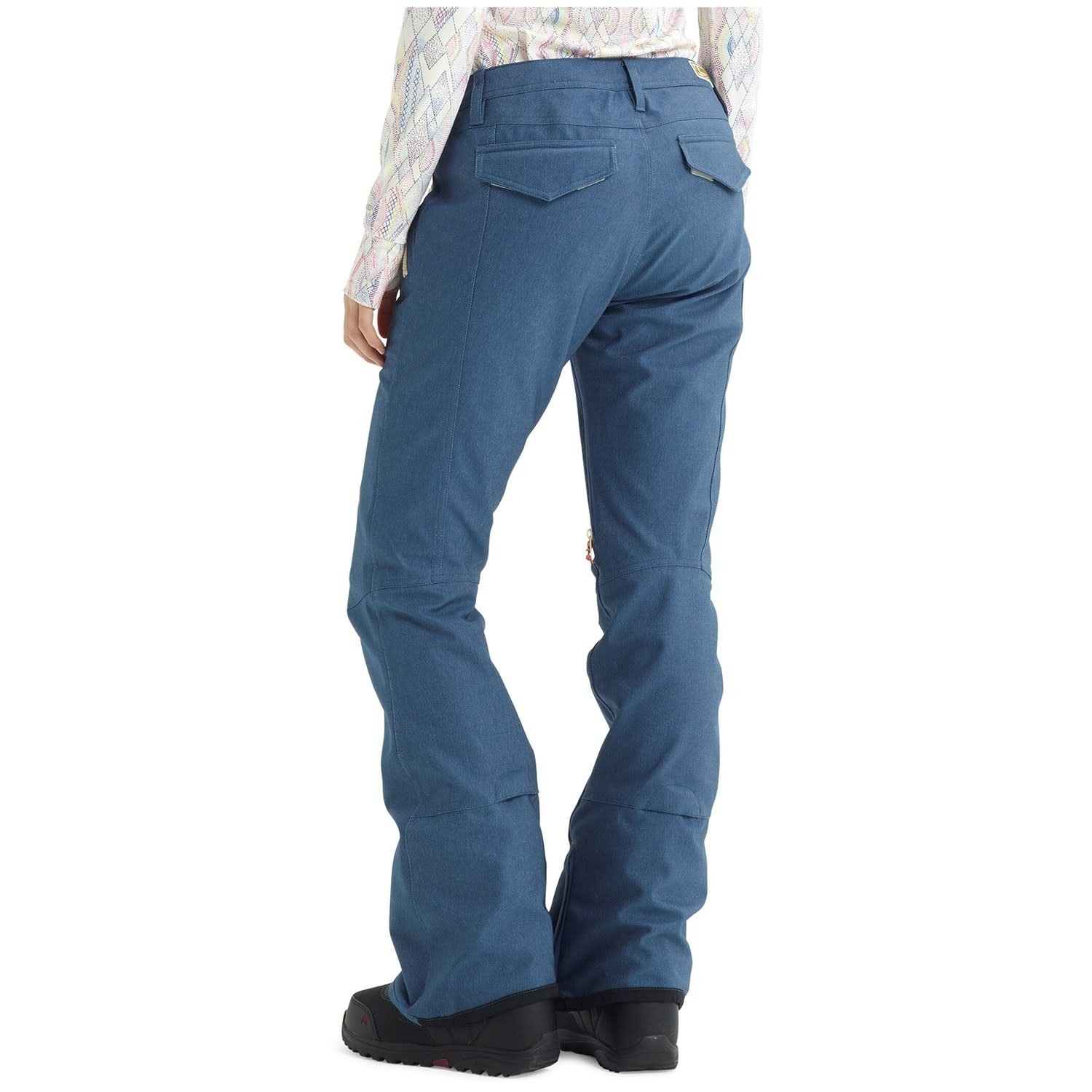 denim look snowboard pants