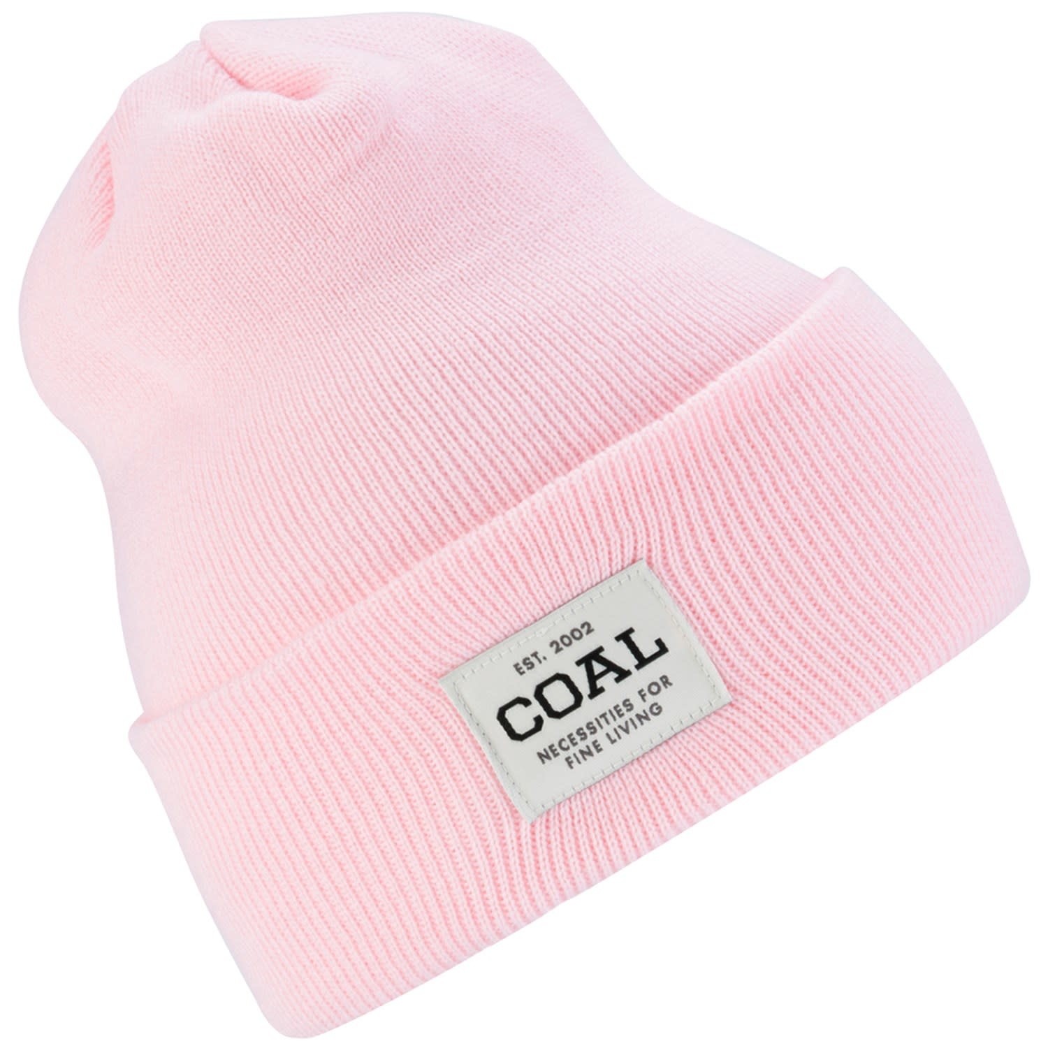 Coal Mens The Scout Classic Rib Knit Cuffed Beanie Hat