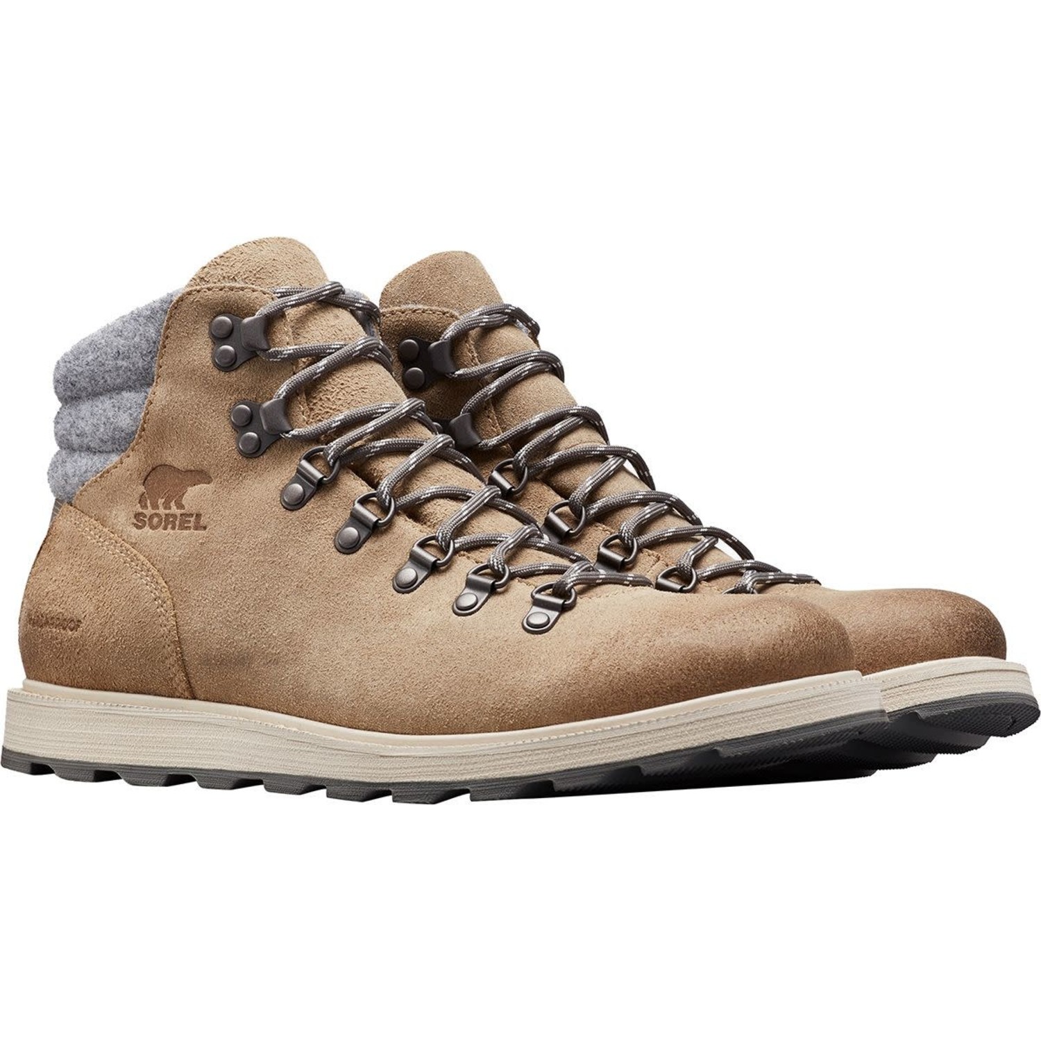 sorel men's madson waterproof hiker boots