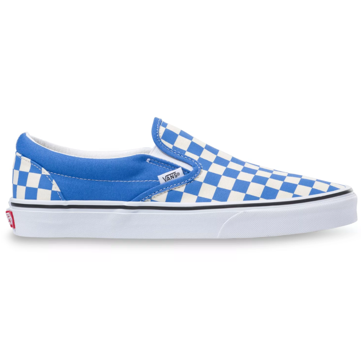 vans shoes slip on blue