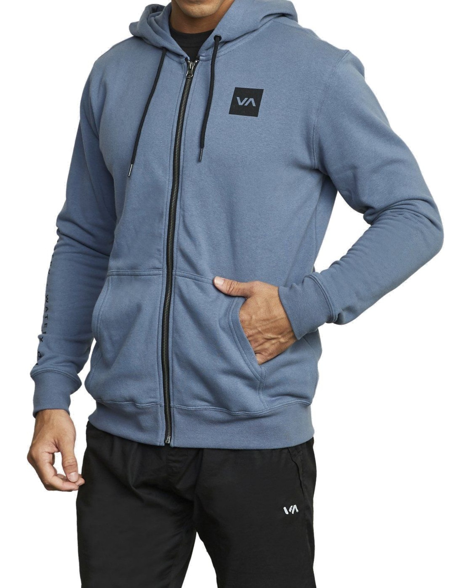 RVCA Mens Spring Pullover Hooded Sweatshirt