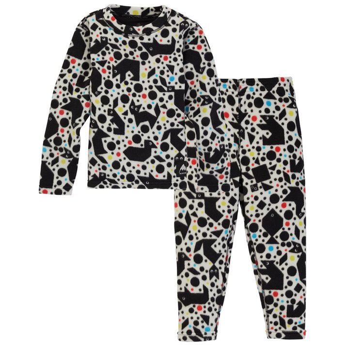 burton fleece base layer set